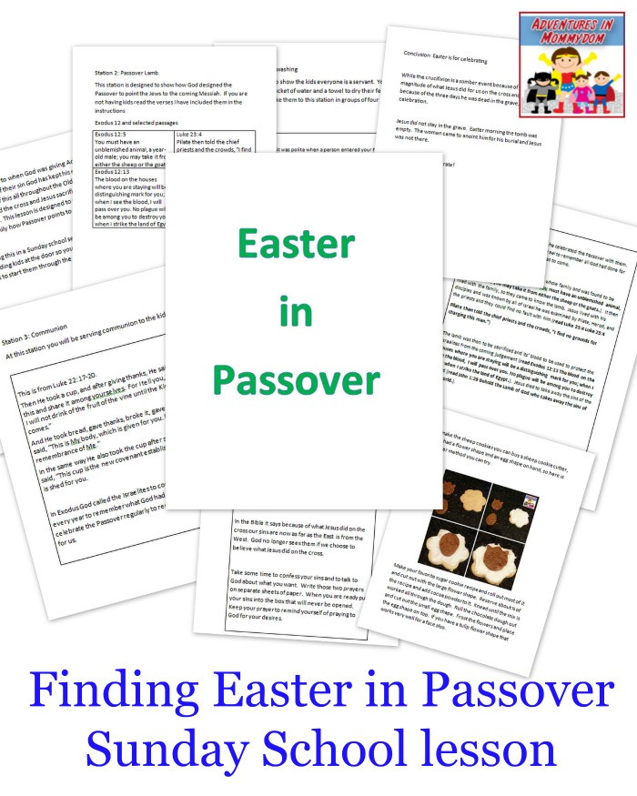 Passover Activities For Sunday School
 Last Supper Easter lesson
