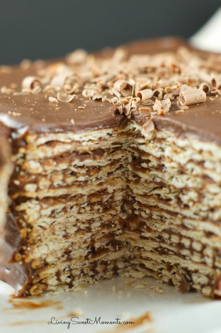 Passover Cake Recipes
 Icebox Matzo Cake Recipe Living Sweet Moments