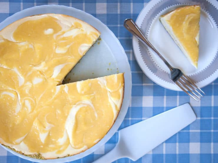Passover Cheesecake Recipe
 Passover Lemon Honey Cheesecake with Pistachio Crust