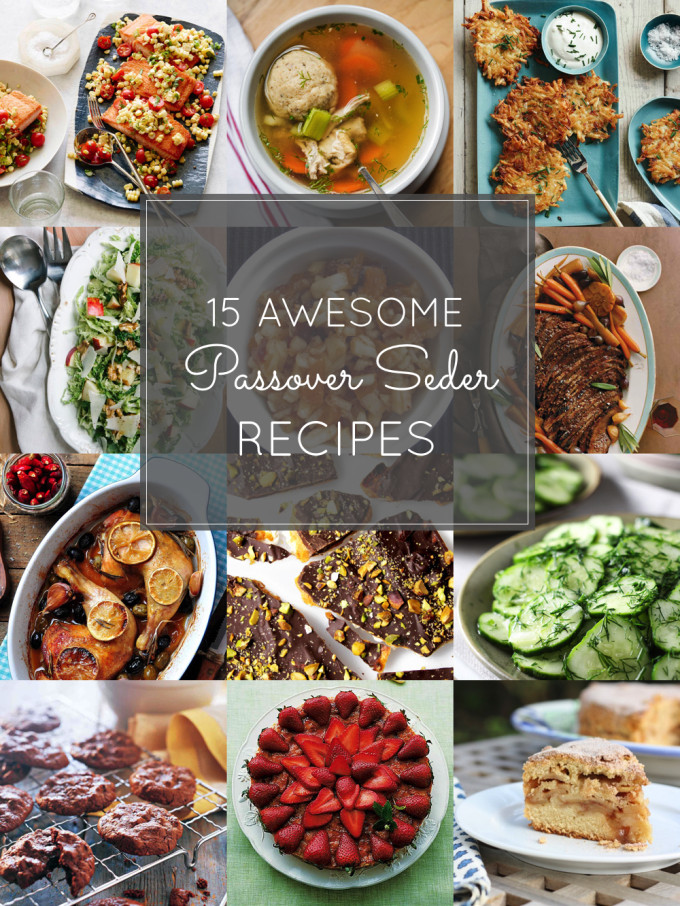 Passover Dinner Menus
 15 Favorite Passover Seder Recipes