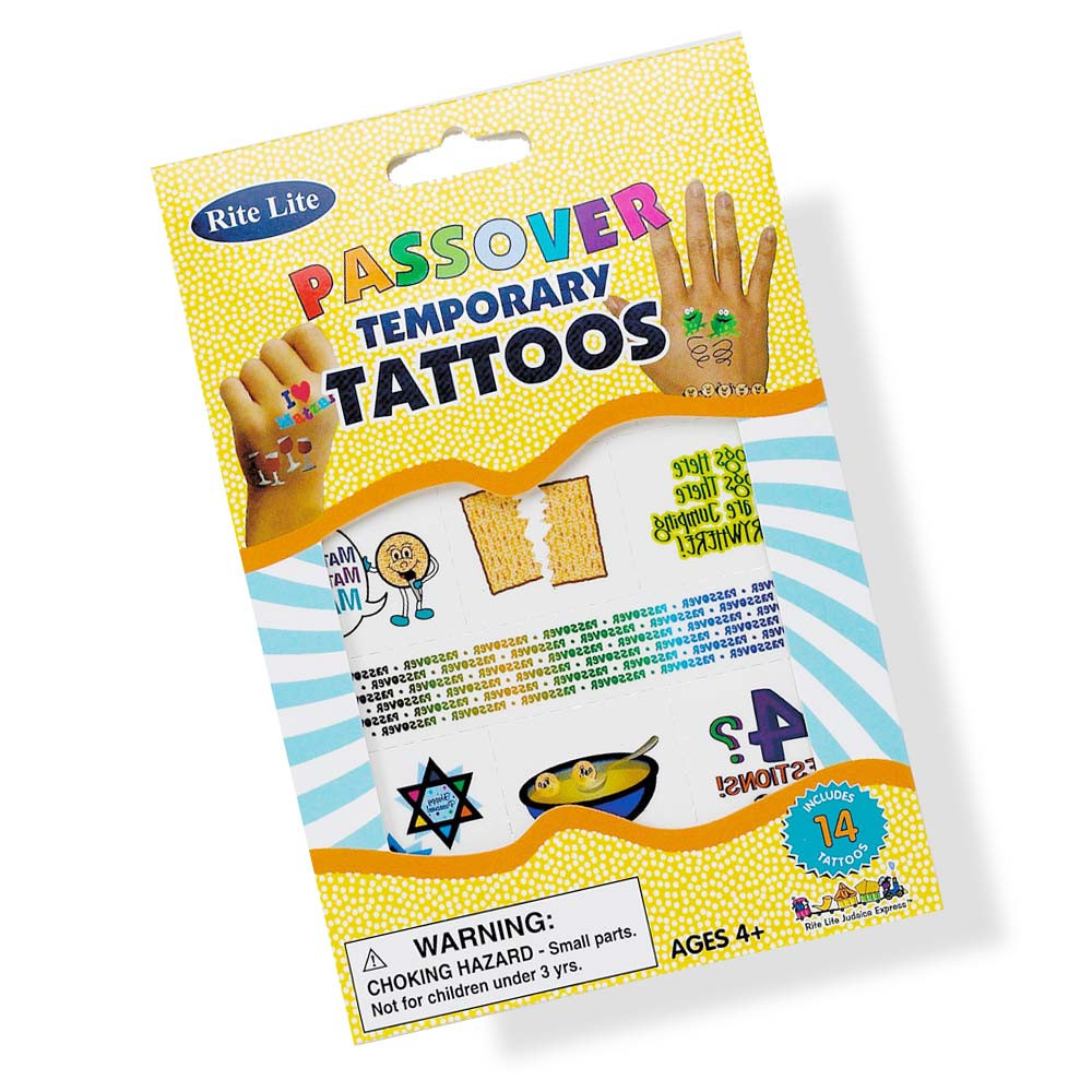 Passover Gift Ideas
 Passover Gifts Passover Temporary Tattoos