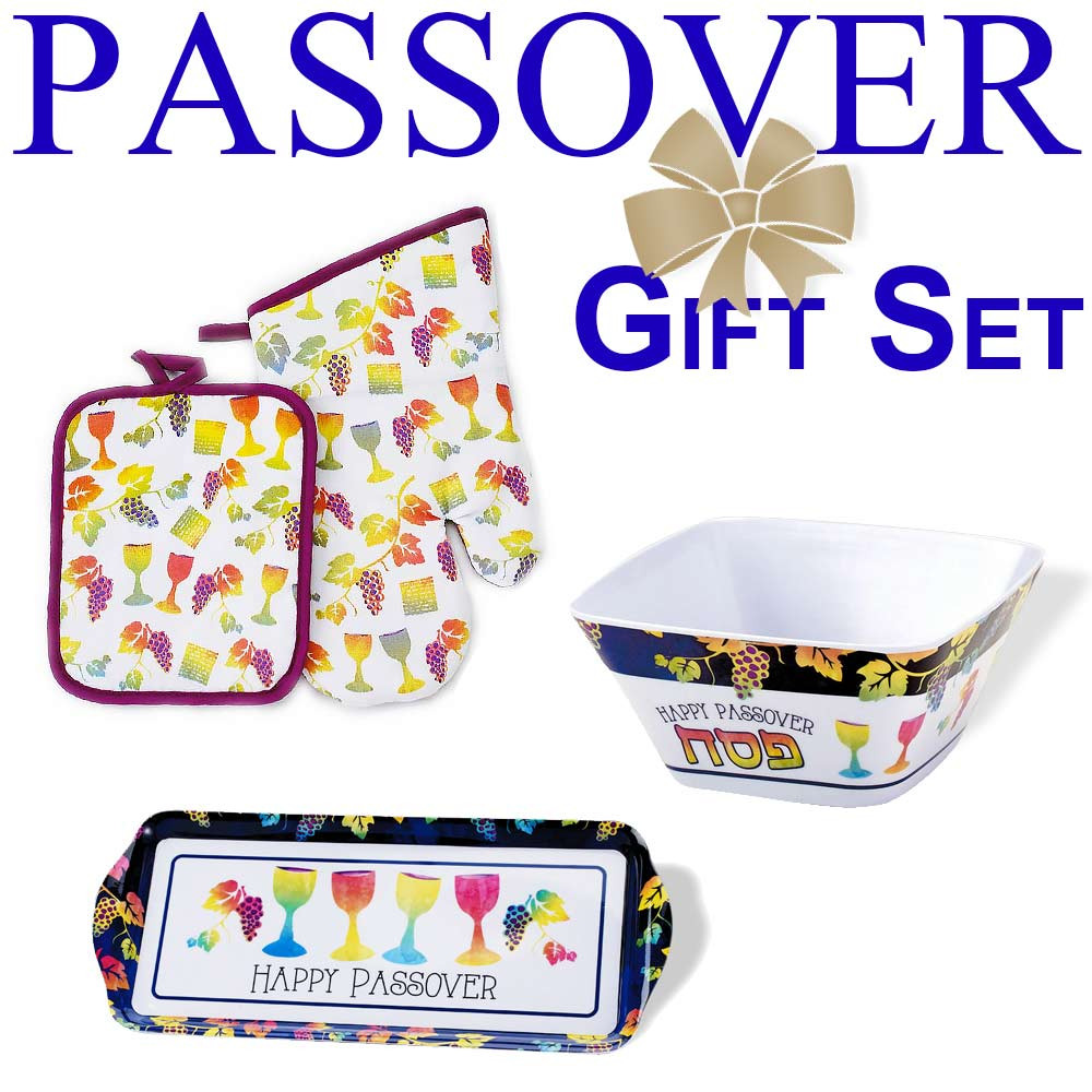 Passover Hostess Gift
 Jewish Gifts For Passover 4 Piece Passover Hostess Gift Set