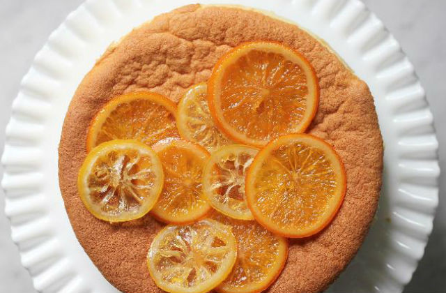 Passover Lemon Sponge Cake
 Lemon Sponge Cake with Can d Citrus