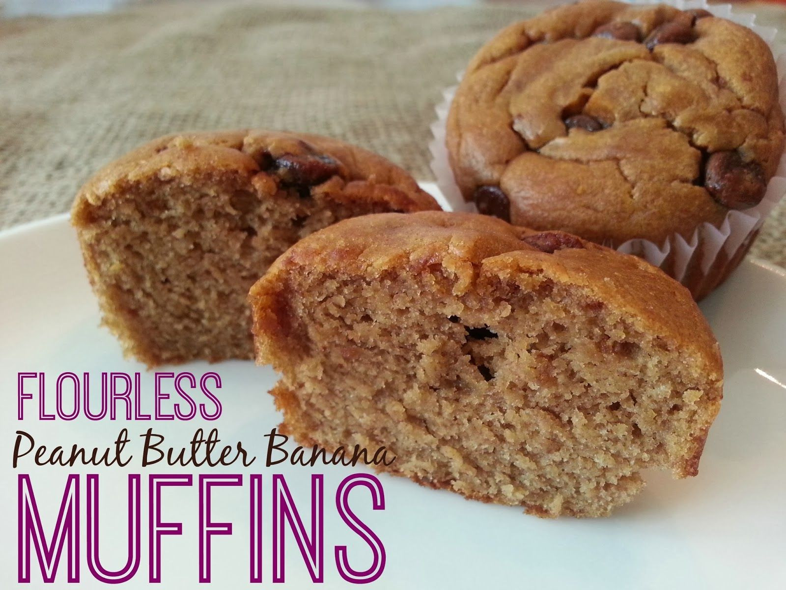 Passover Muffins Recipe
 Flourless Peanut Butter Banana Muffins Super moist