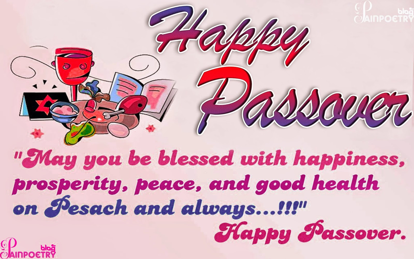 Passover Quote
 Happy Passover Wishes With Greeting Quotes And