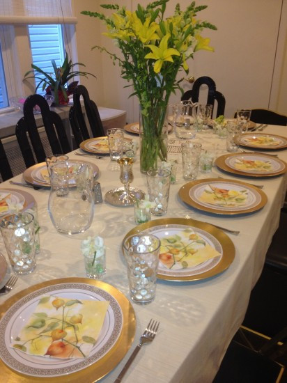 Passover Seder Ideas
 Kosher Recipes and Jewish Table Settings