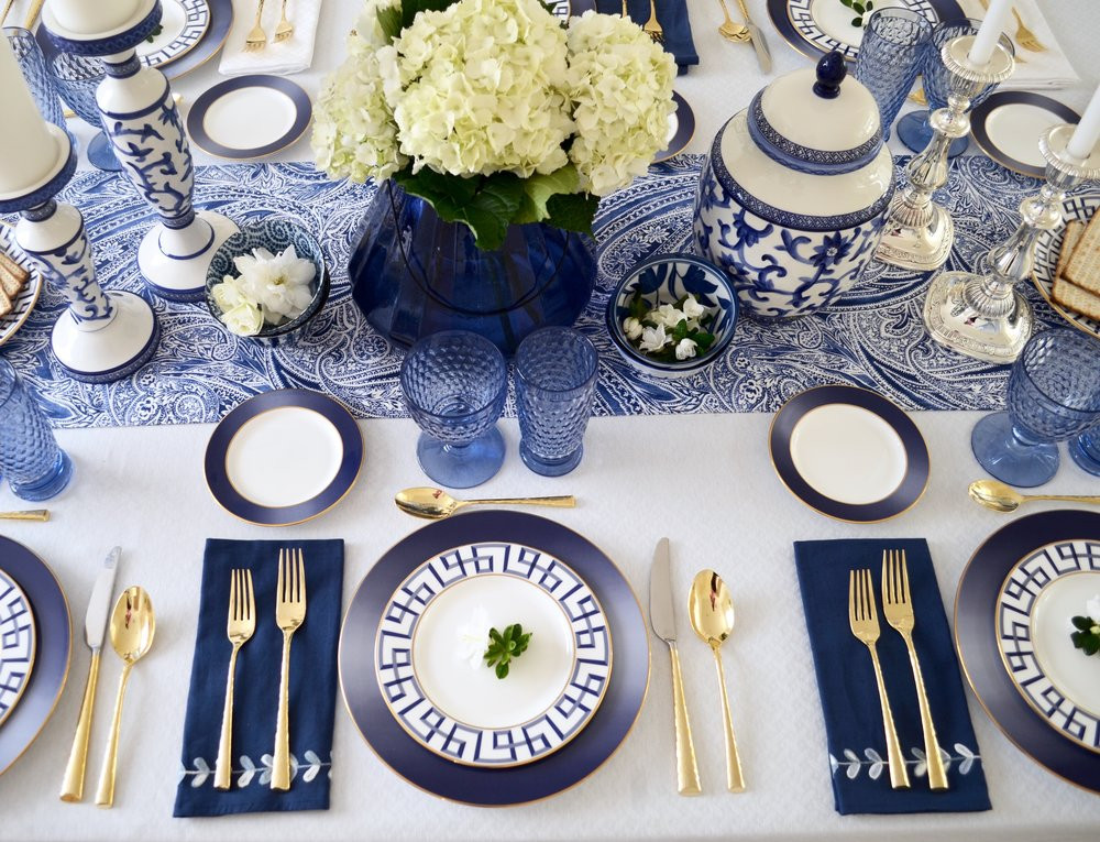 Passover Seder Ideas
 SETTING A PASSOVER SEDER TABLE — Table Dine by Deborah