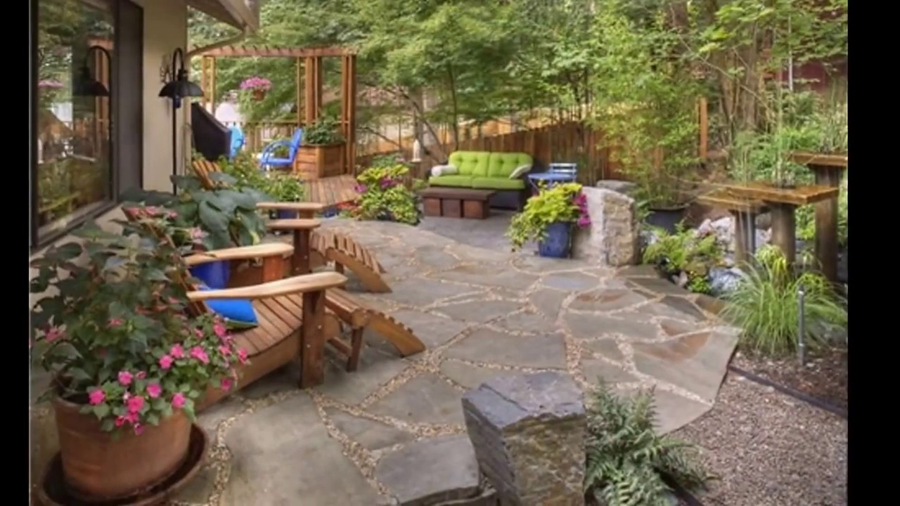 Patio Landscaping Ideas
 Rustic garden design ideas