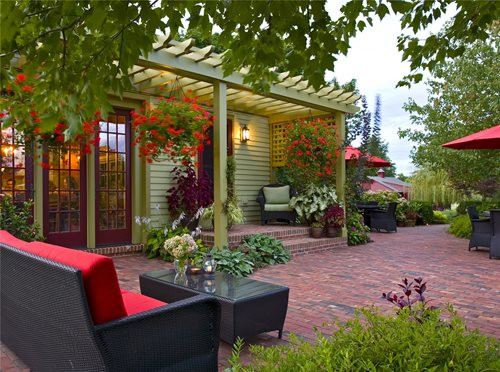 Patio Landscaping Pictures
 Brick Paving Ideas Landscaping Network