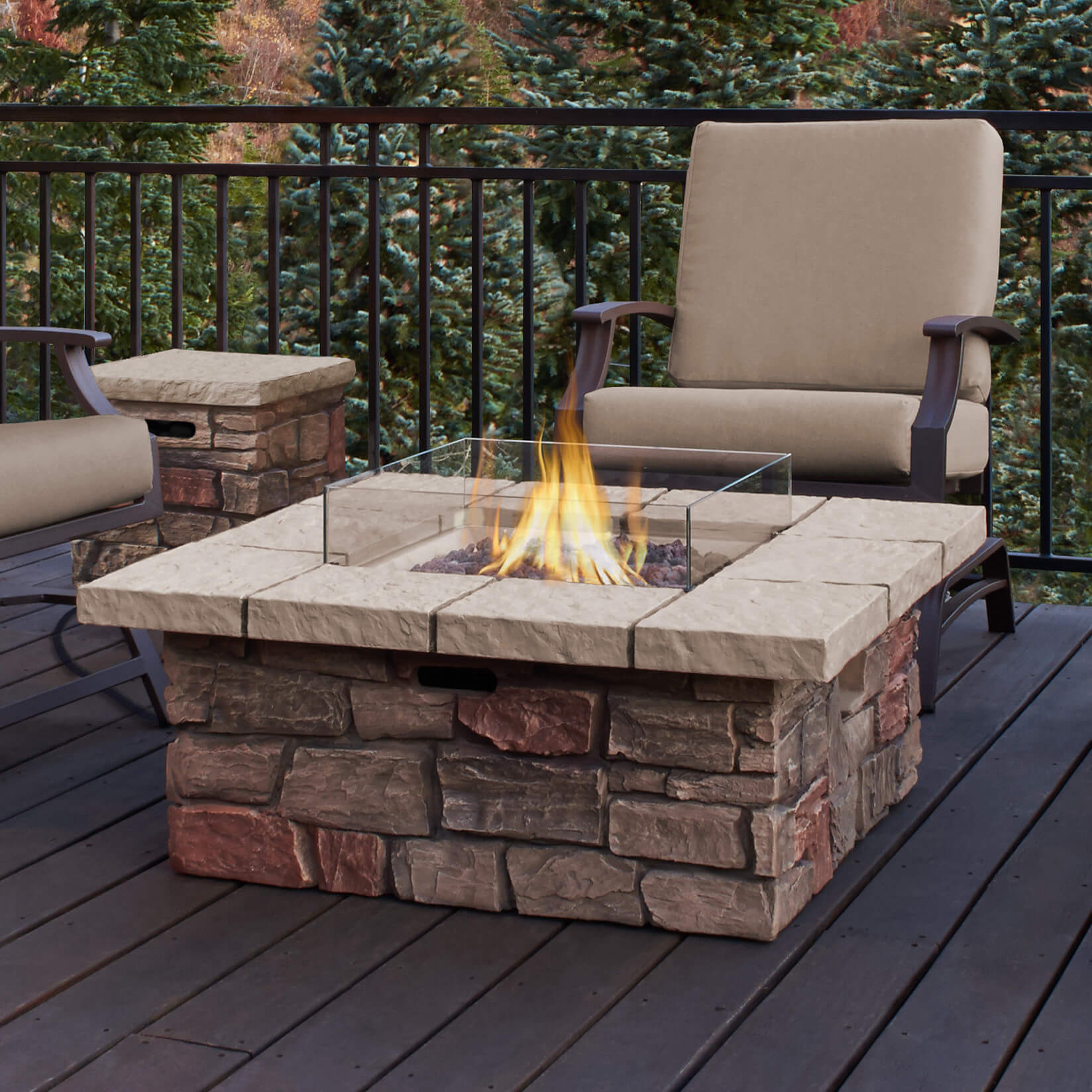 Patio Tables With Fire Pits
 Top 15 Types of Propane Patio Fire Pits with Table Buying
