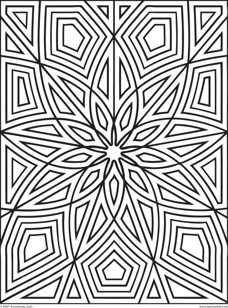 Pattern Coloring Pages For Kids
 Slow Down Coloring
