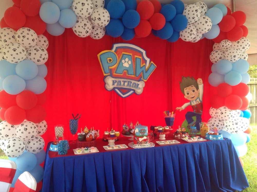 Paw Patrol 1St Birthday Party Ideas
 Paw Patrol Birthday Party Ideas 4 of 19