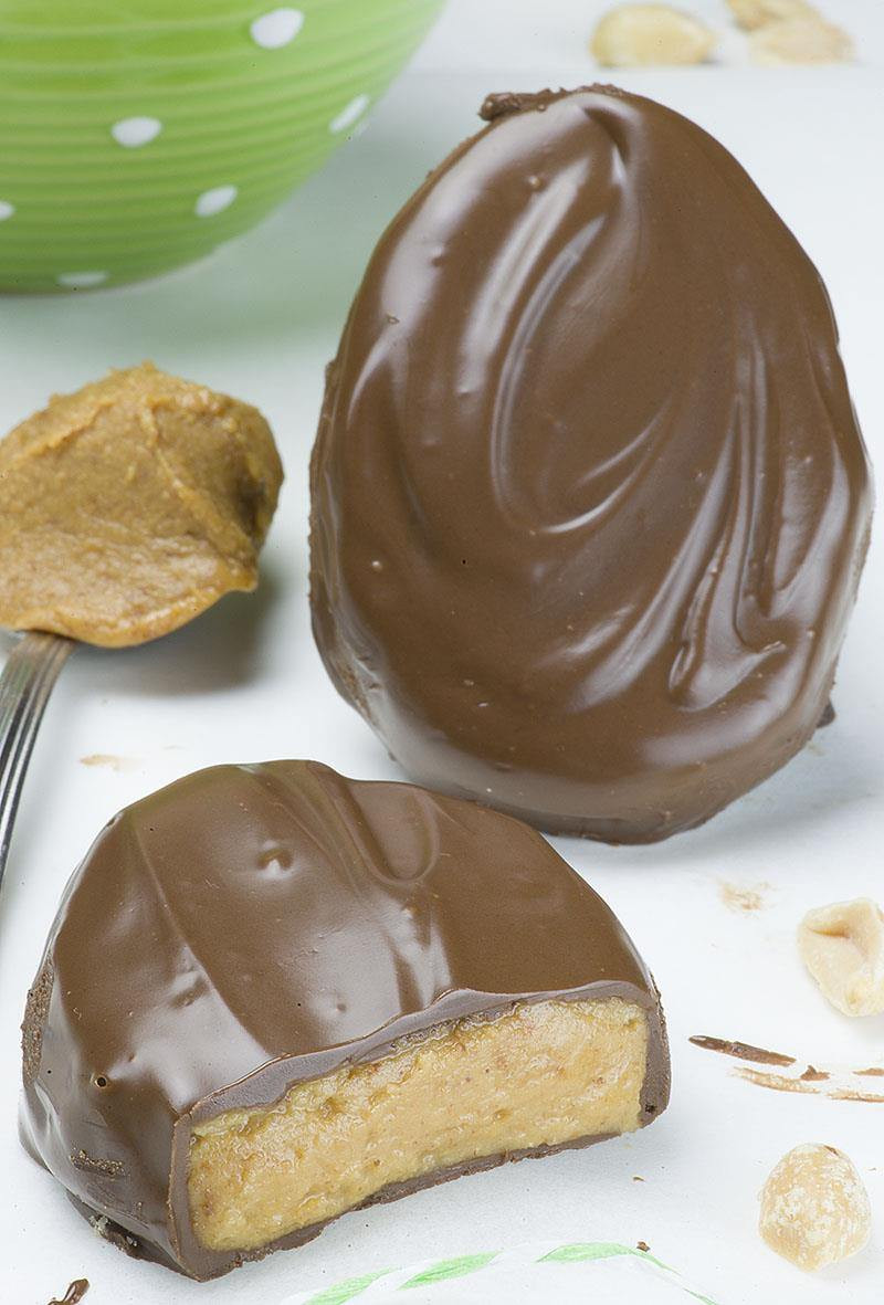 Peanut Butter Easter Egg Recipe
 Homemade Chocolate Peanut Butter Eggs OMG Chocolate Desserts