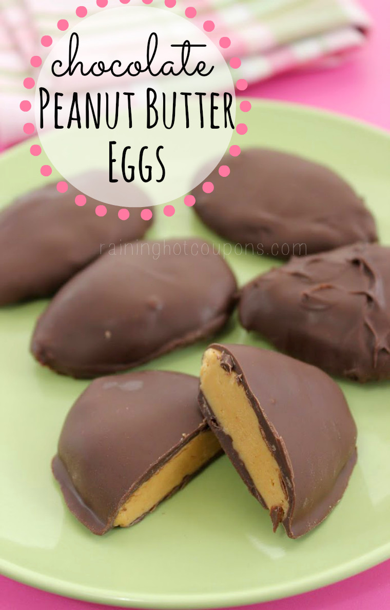 Peanut Butter Easter Egg Recipe
 Chocolate Covered Peanut Butter Eggs