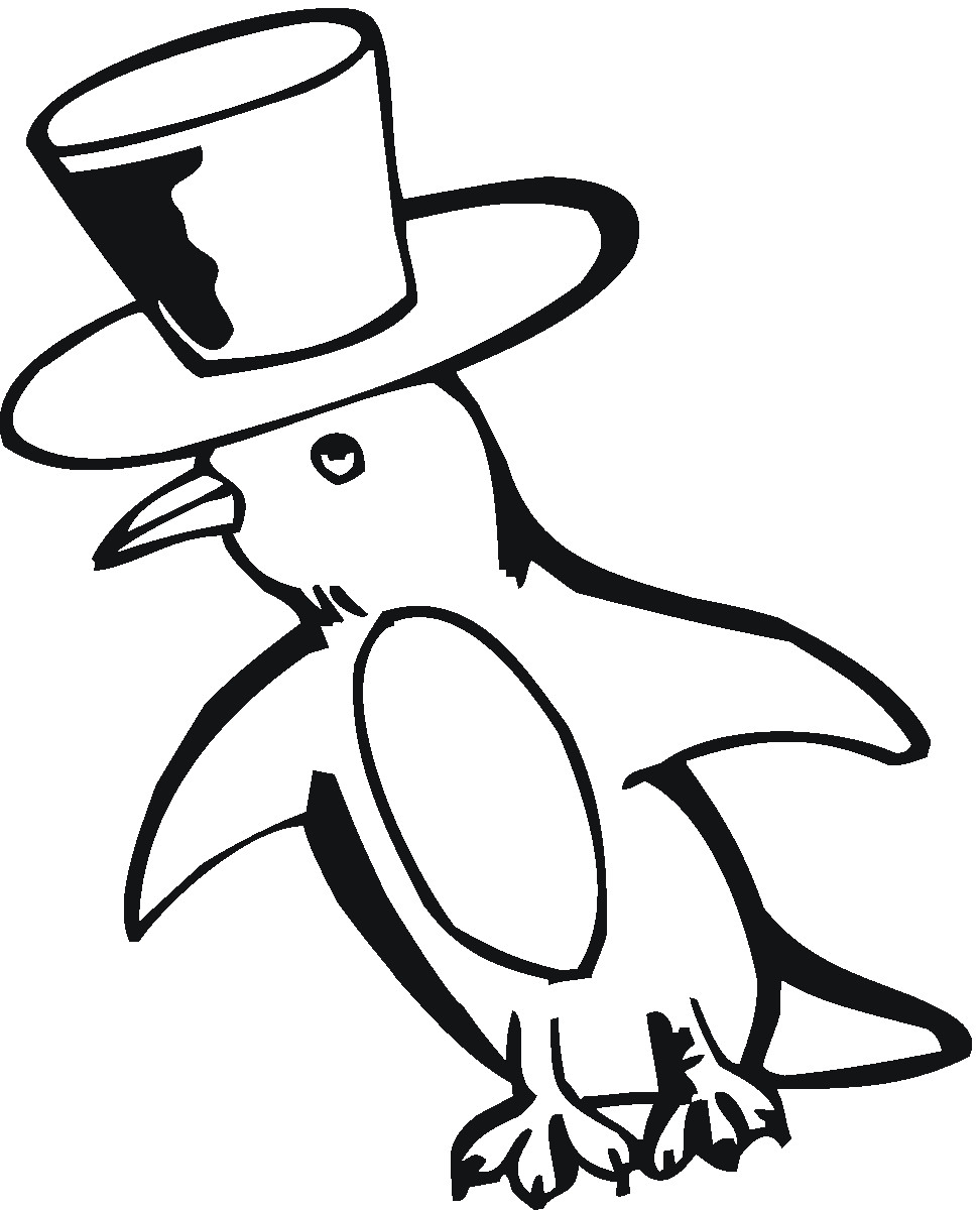 Penguin Coloring Pages For Kids
 The Cute Penguins Animal Printable Pages