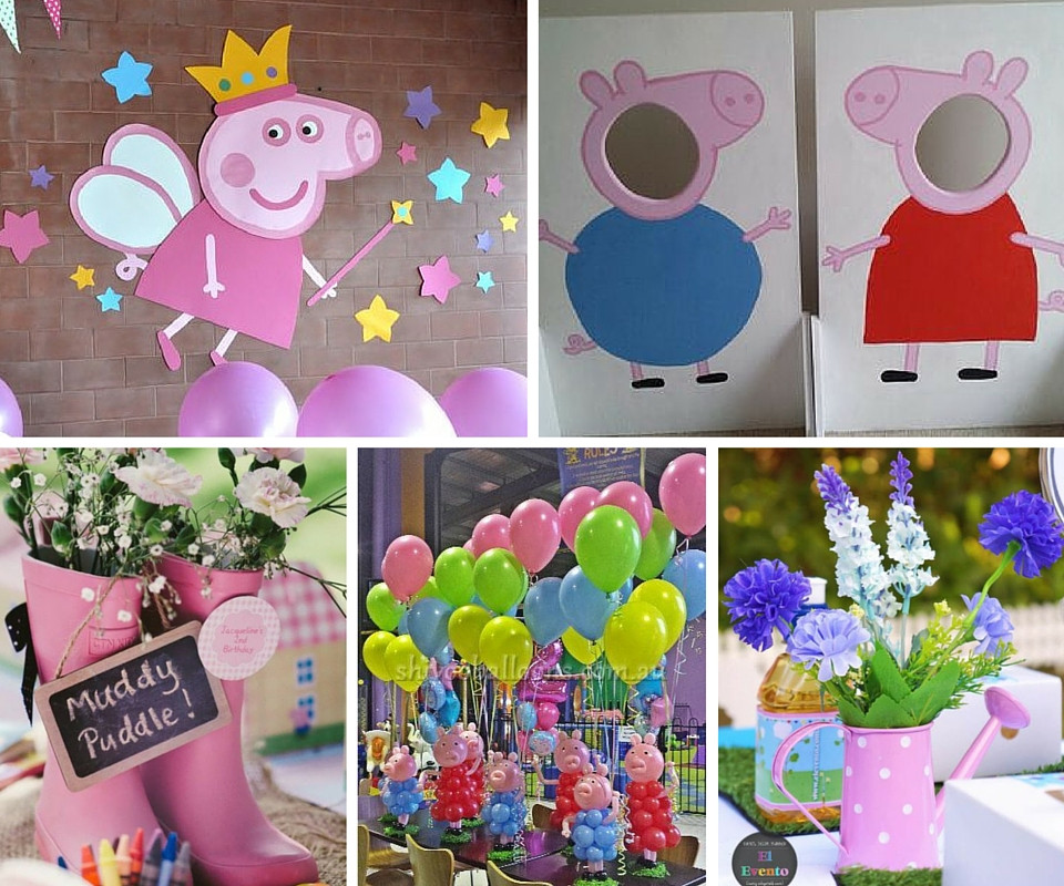 Peppa Pig Birthday Party Decorations
 Peppa Pig Party