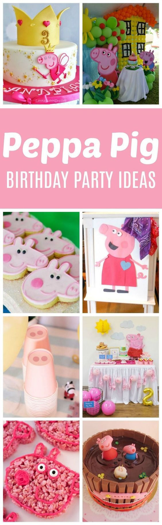 Peppa Pig Birthday Party Decorations
 16 Peppa Pig Birthday Party Ideas Pretty My Party