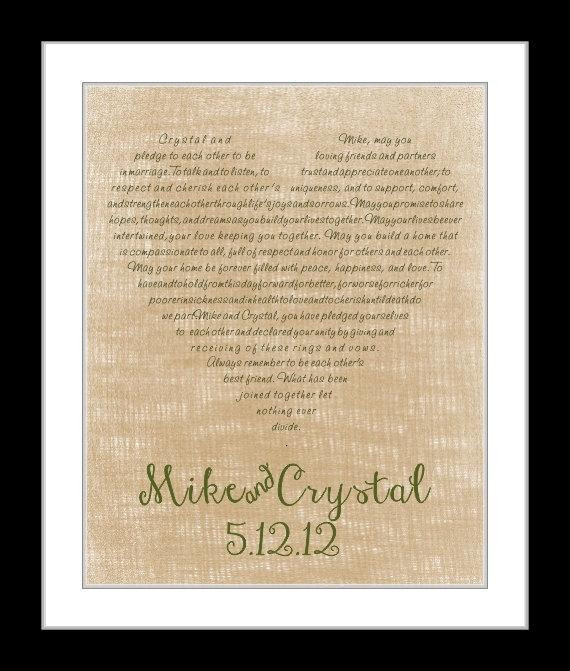 Personal Wedding Vows To Husband
 Wedding vows art husband and wife wedding by