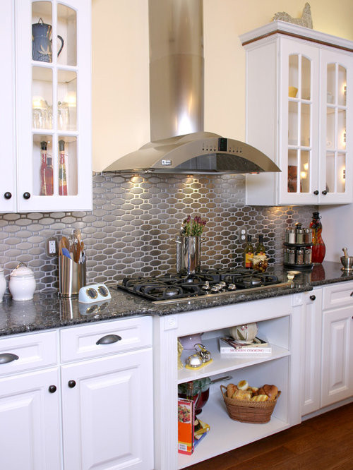 Photos Of Kitchen Backsplash
 Stainless Steel Backsplash Home Design Ideas