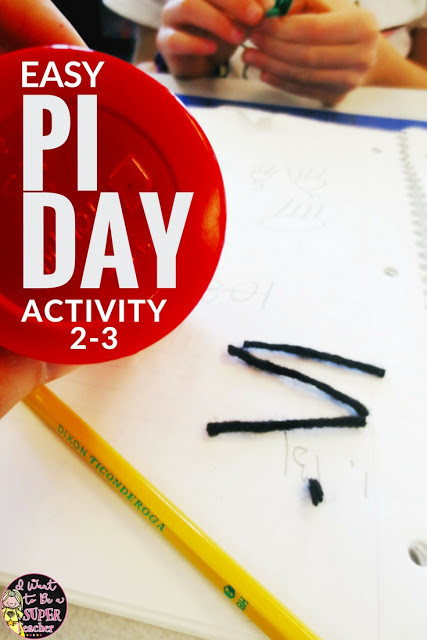 Pi Day Activities 3rd Grade
 Easy Peasy Pi Day All you need is Yarn I Want to be a