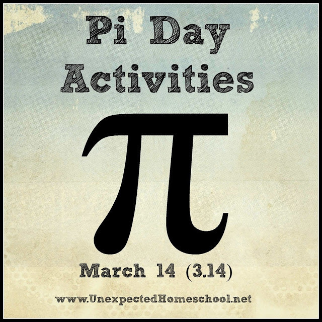 Pi Day Activities For High School
 Unexpected Homeschool Pi Day Activities