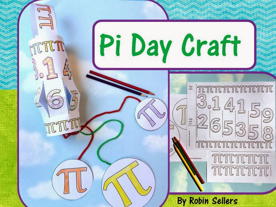 Pi Day Activities For High School Students
 Sweet Tea Classroom Pi Day Craft A Math Craft for Pi Day