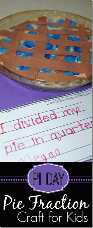 Pi Day Activities For Preschoolers
 Pi Day Activities Fraction Pie Craft for Kids