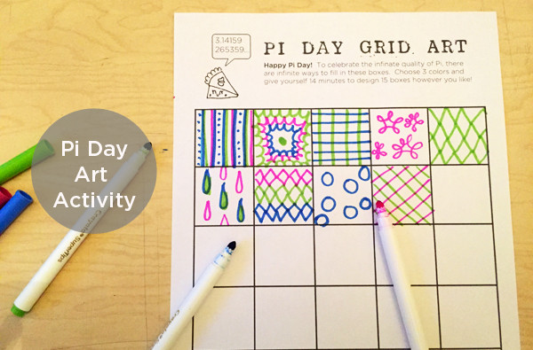 Pi Day Activities For Preschoolers
 Pi Day Art Project — Printable Decor