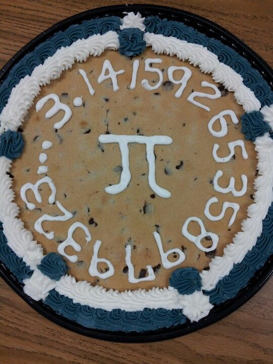Pi Day Cake Ideas
 Pi day cookie cake The Holidays
