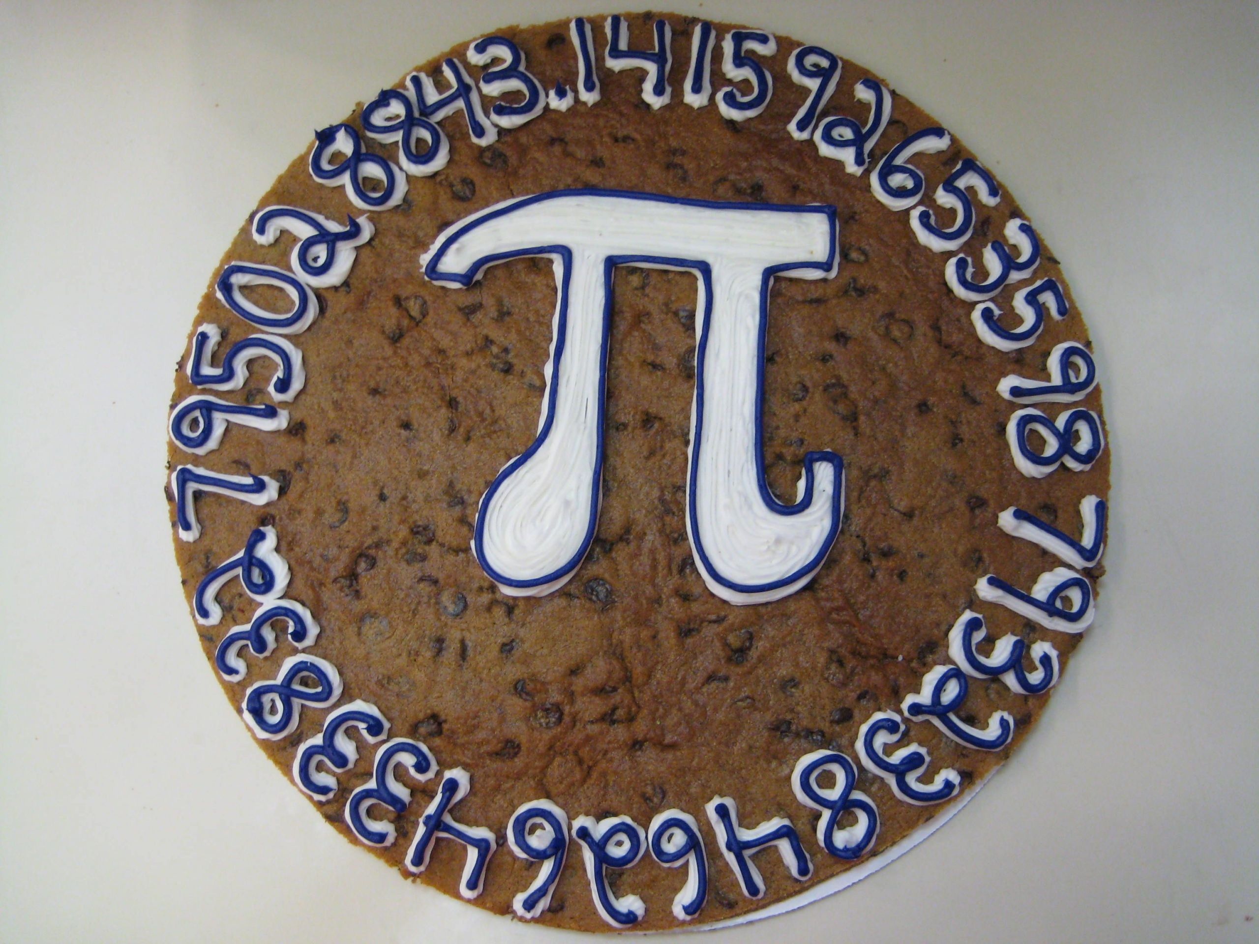Pi Day Cake Ideas
 Pi day Cookie Cake Cookie Cakes in 2019