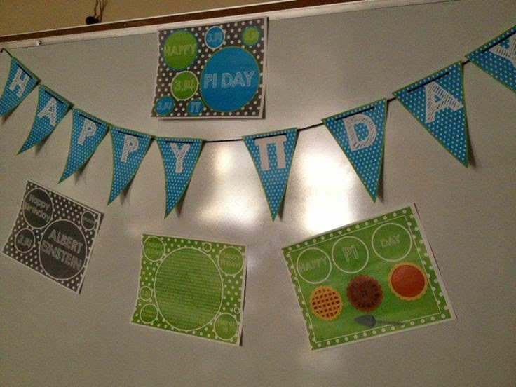 Pi Day Decorating Ideas
 Some of the Best Things in Life are Mistakes Celebrate Pi