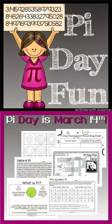 Pi Day Math Activities
 Some of the Best Things in Life are Mistakes Celebrate Pi