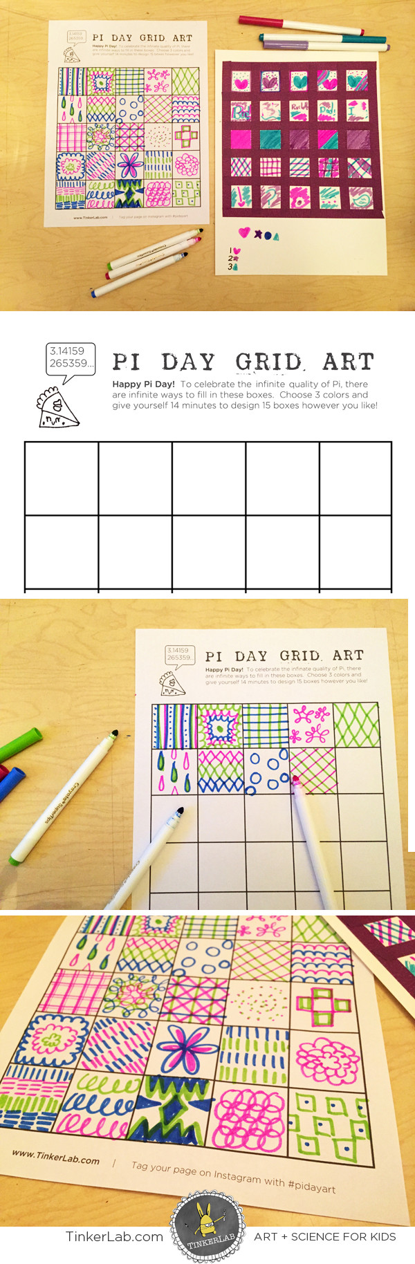 Pi Day Project Ideas For School
 Pi Day 2015 Pi Day Art Project