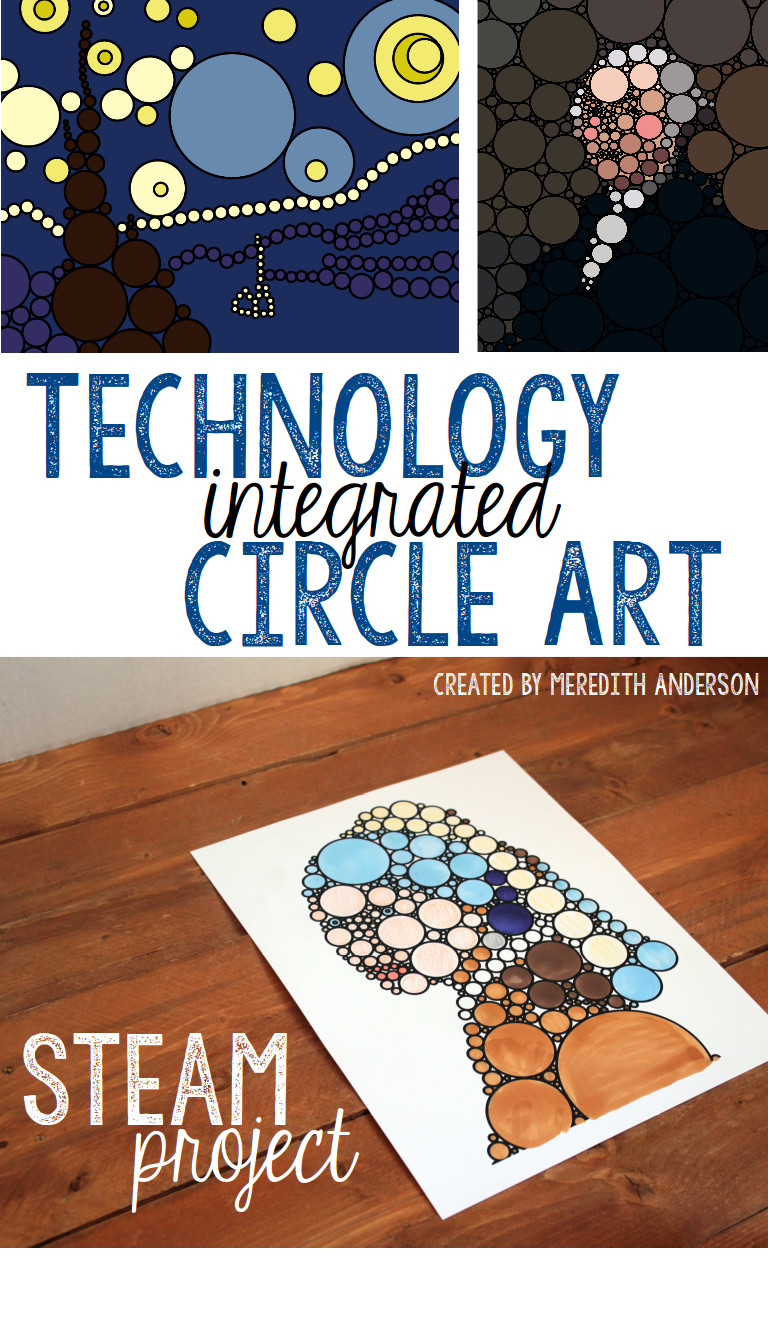 Pi Day Project Ideas For School
 Technology Integrated Art Pi Day STEAM Project