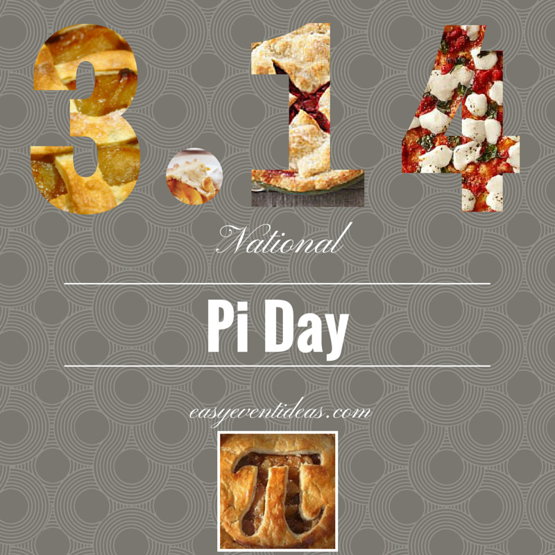 Pi Day Wedding Ideas
 Easy National Pi 3 14 Day Party ideas – Easy Event Ideas