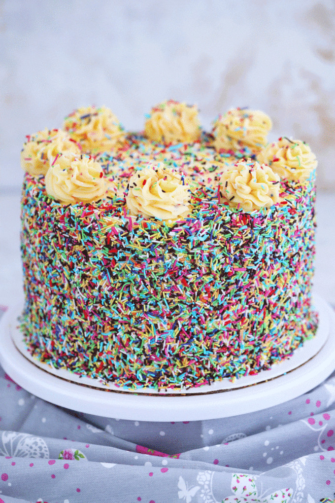 Pictures Of A Birthday Cake
 Birthday Cake Recipe [Video] Sweet and Savory Meals