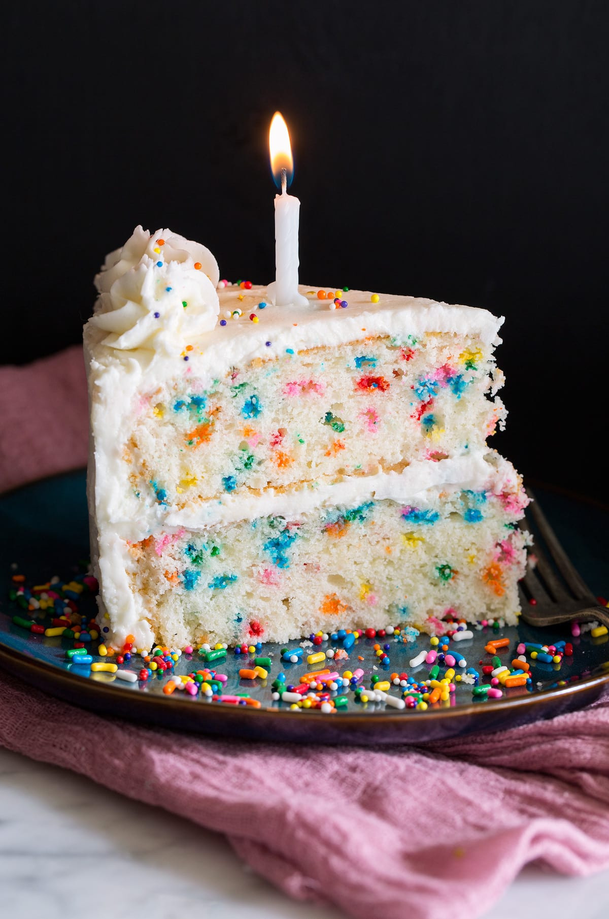 Pictures Of A Birthday Cake
 Best Birthday Cake Recipe Funfetti Cake Cooking Classy