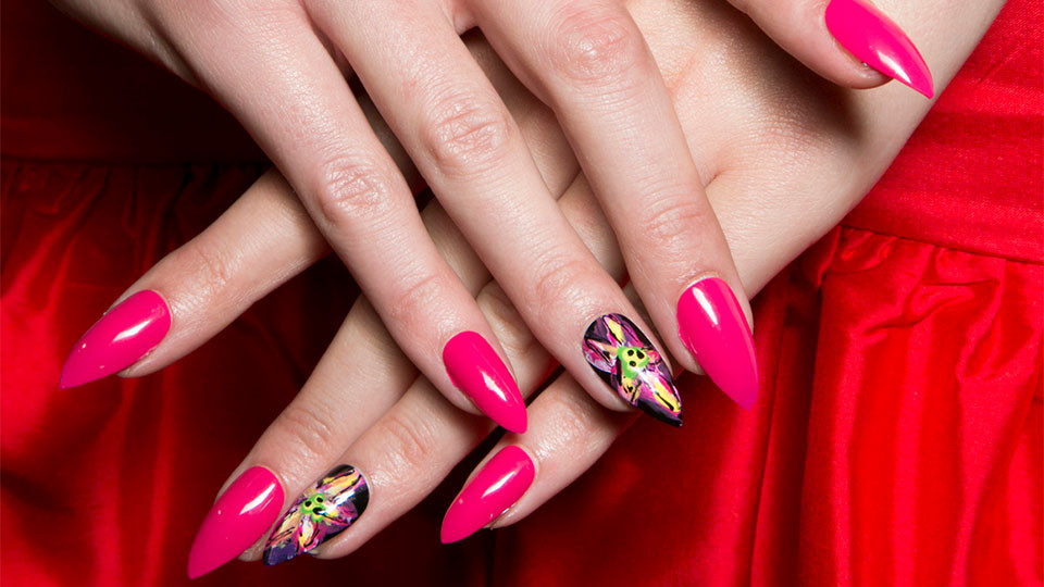 Pictures On Nail Art Design
 Standout Stiletto Nail Art You’ll Want to Try