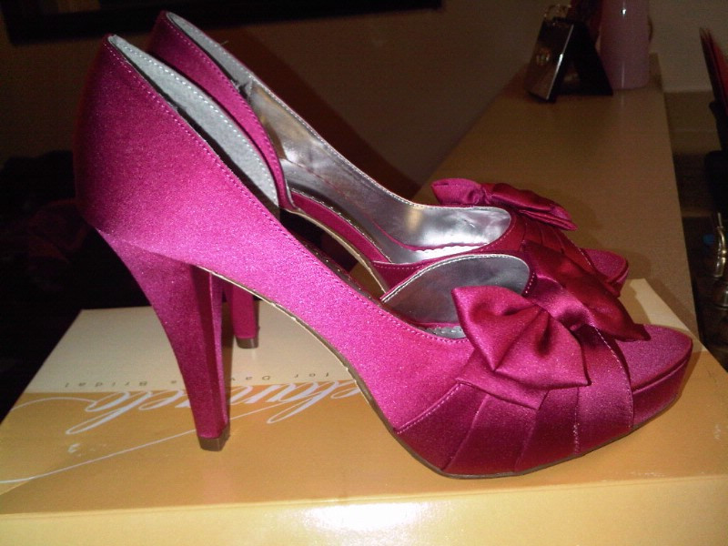 Pink Shoes For Wedding
 Hot Pink Wedding Shoes