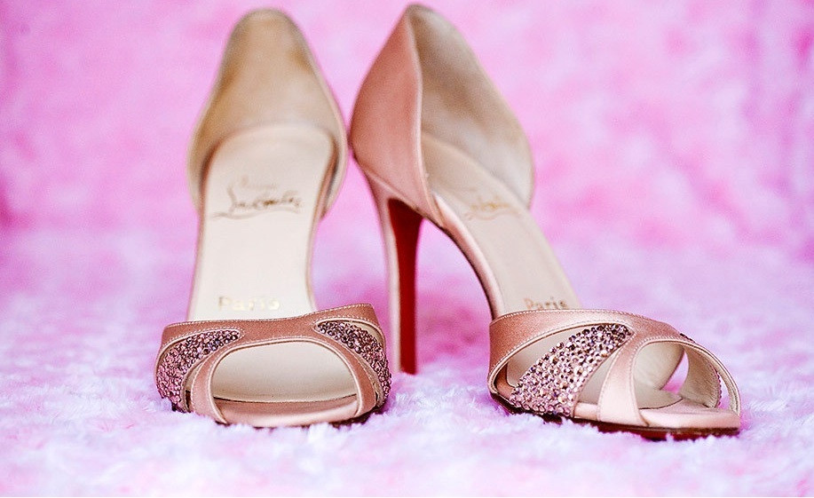 Pink Wedding Shoes
 Romantic Pink