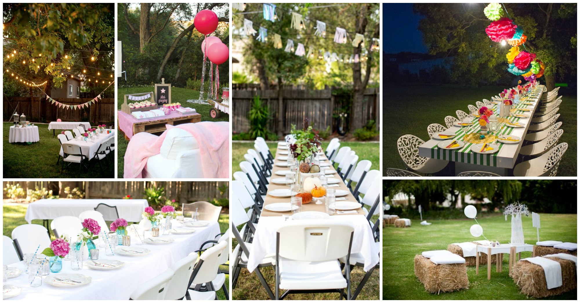 Pinterest Backyard Party Ideas
 Backyard Party Decorations For Unfor table Moments