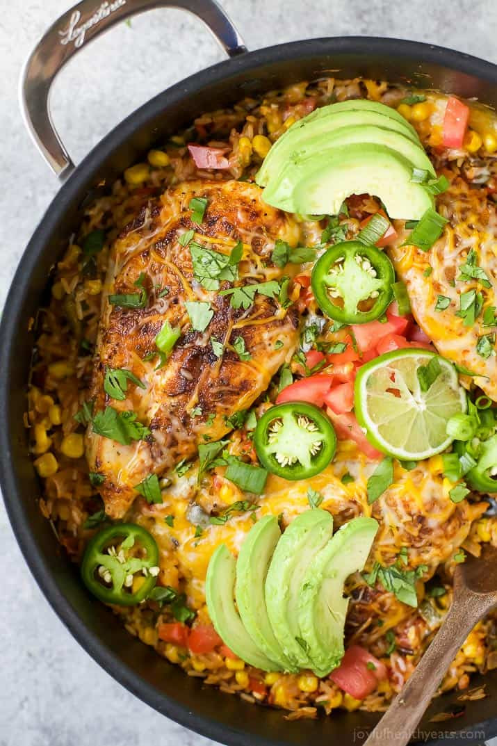 Pinterest Dinner Ideas
 e Pan Southwestern Chicken and Rice