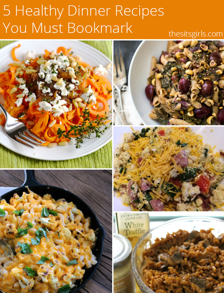 Pinterest Dinner Ideas
 5 Healthy Dinner Recipes