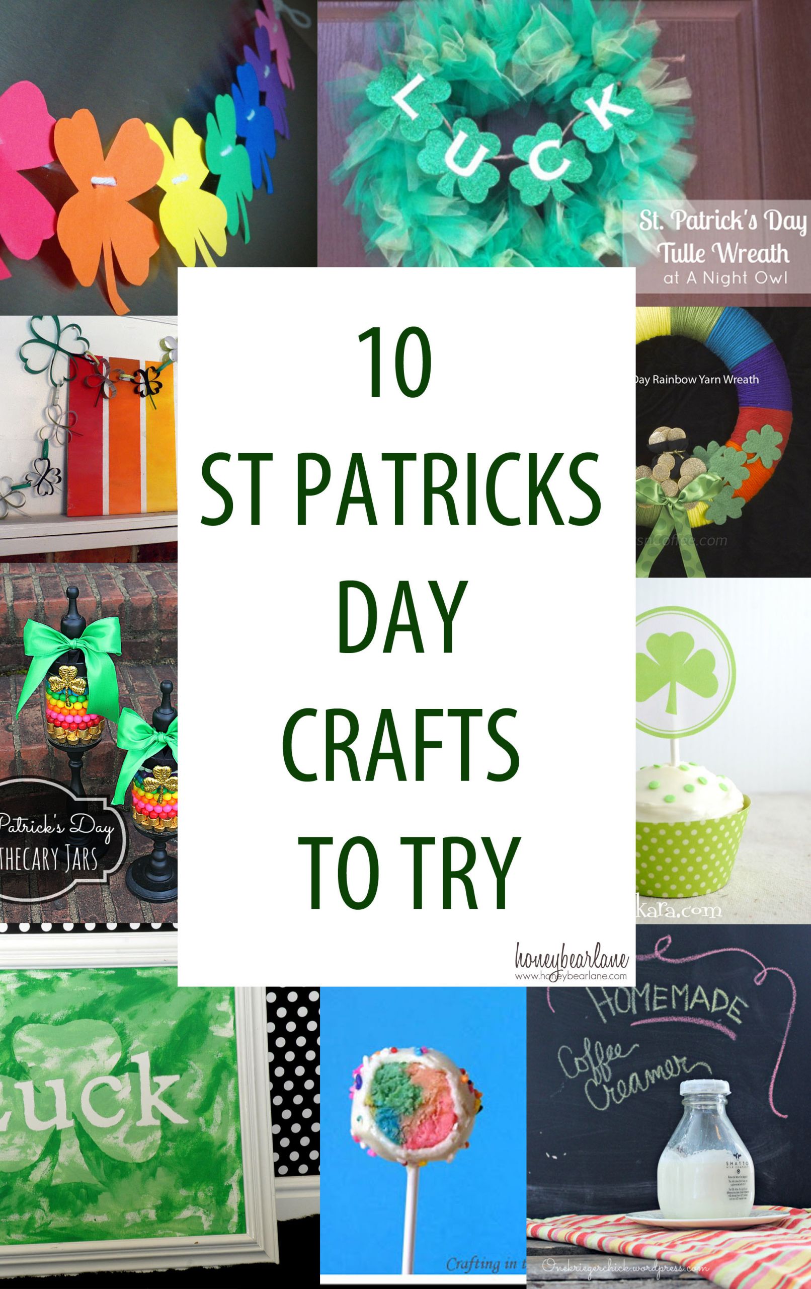 Pinterest St Patrick's Day Crafts
 10 St Patricks Day Crafts to Try