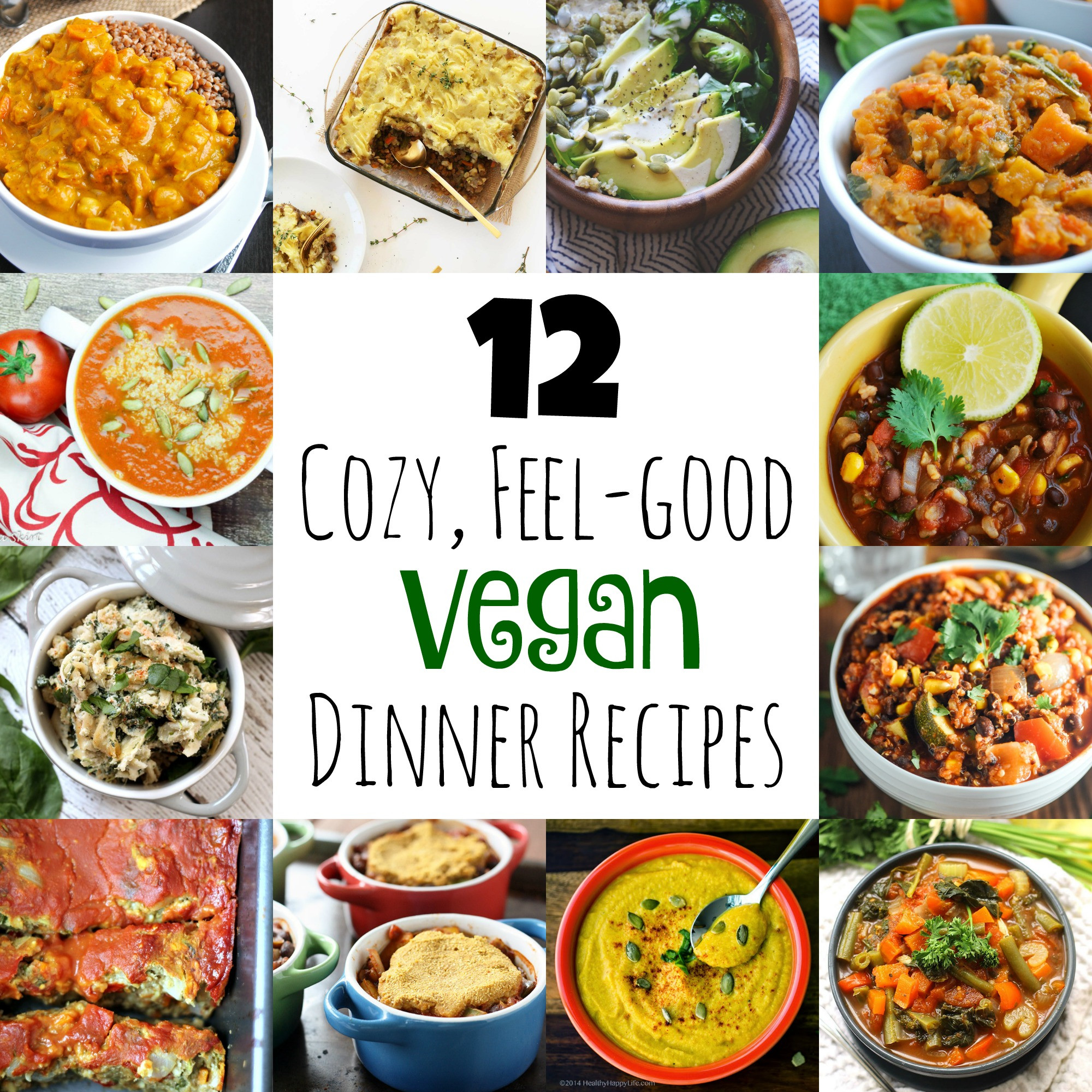 Pinterest Vegan Recipes
 12 Cozy Feel Good Vegan Dinner Recipes