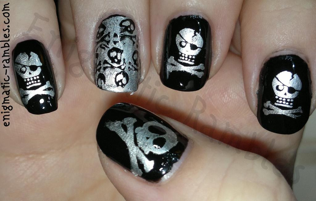 Pirate Nail Art
 Pirate Nails by EnigmaticRambles on DeviantArt