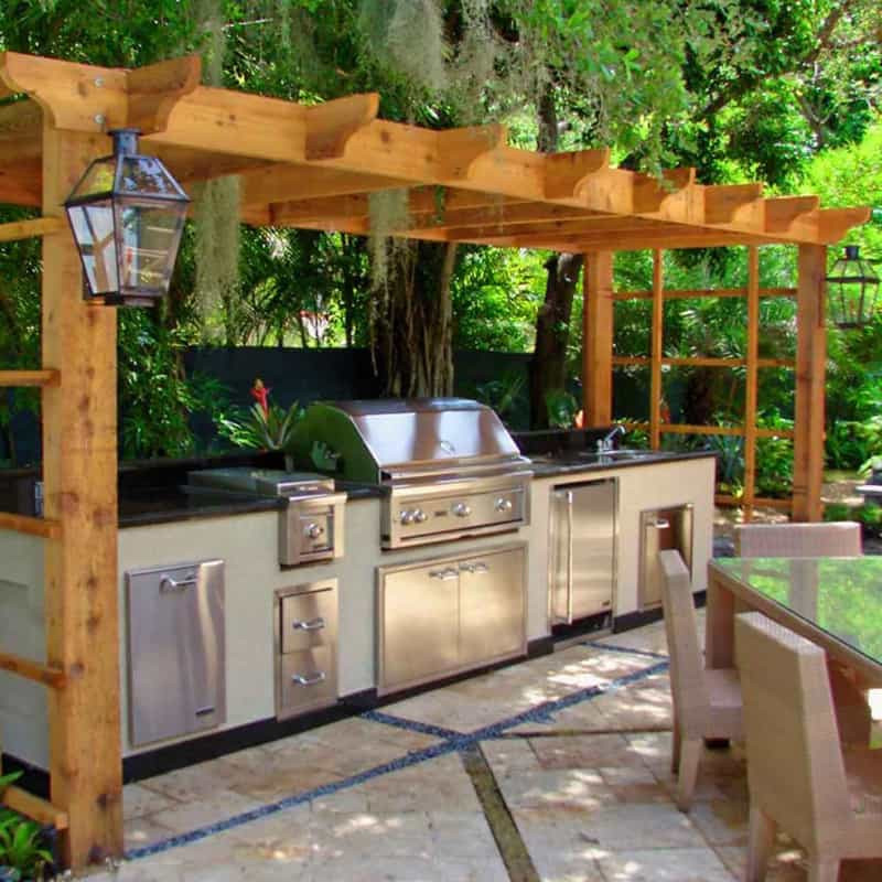Plans For Outdoor Kitchen
 30 Outdoor Kitchens and Grilling Stations