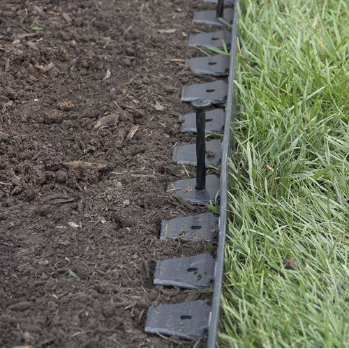 Plastic Landscape Edging
 Dimex EasyFlex Plastic Landscape Edging Anchoring Spikes