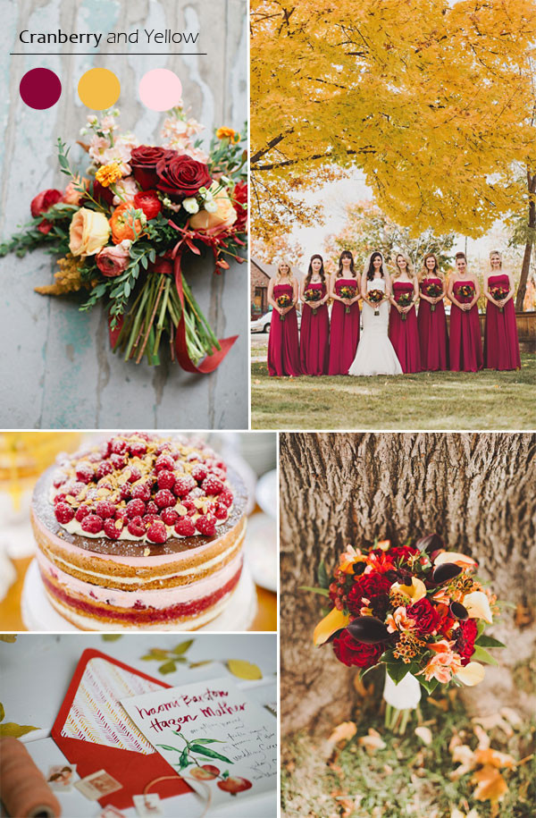 Popular Fall Wedding Colors
 Top 5 Fall Wedding Color bo Ideas for Autumn Brides