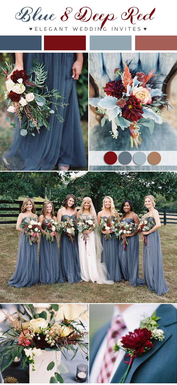 Popular Fall Wedding Colors
 Updated Top 10 Wedding Color Scheme Ideas for 2018 Trends